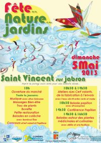 Fête de la Nature et des Jardins - Vallée du Jabron. Le dimanche 5 mai 2013 à Saint Vincent sur Jabron. Alpes-de-Haute-Provence.  10000